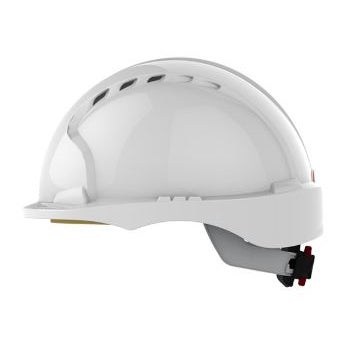 Casco EVO3 visera corta ventilado-Blanco