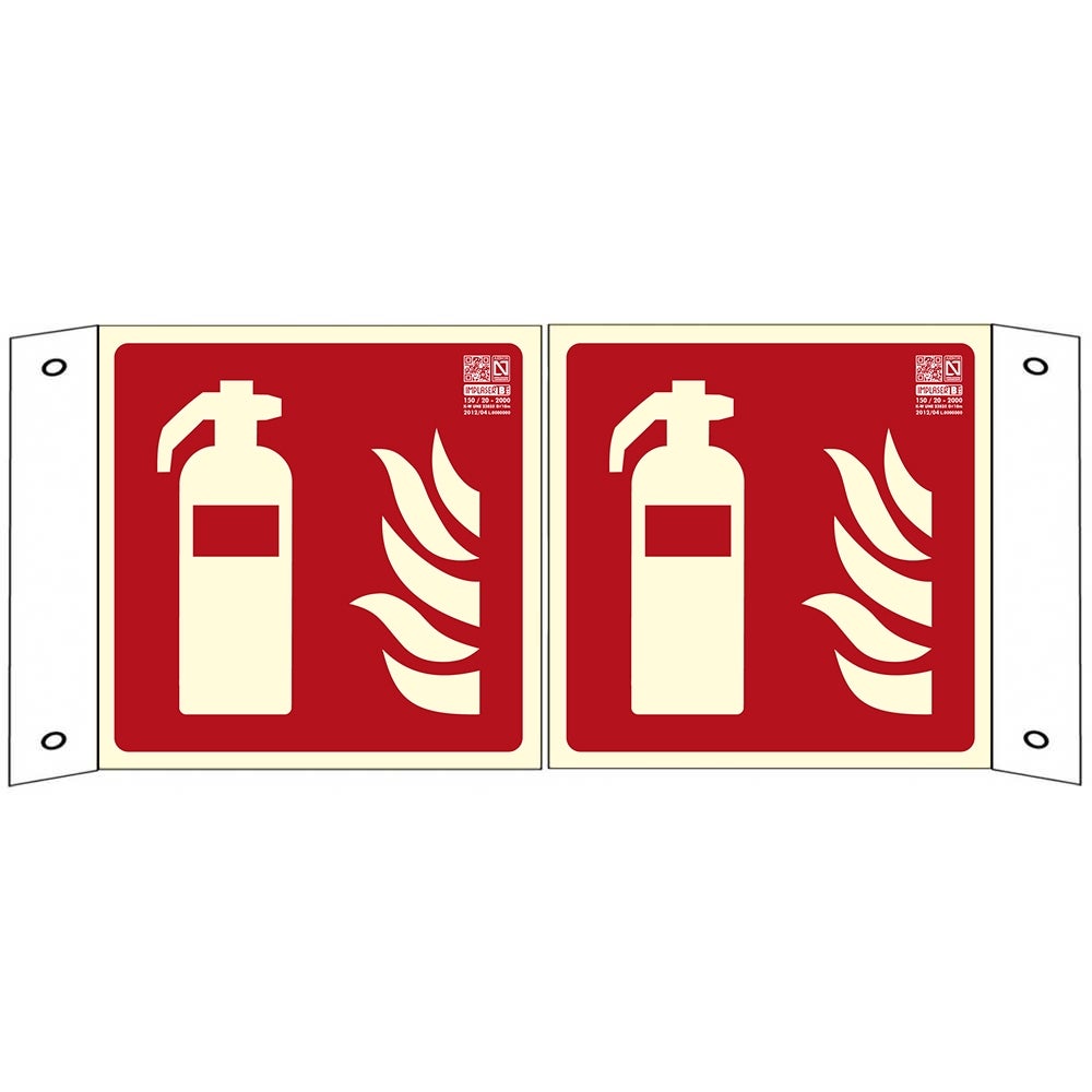 Señal Extintor 42 X 42 Cm Panorámica