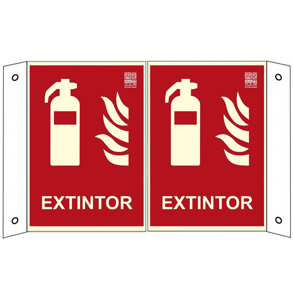 Señal Extintor A4 Panorámica