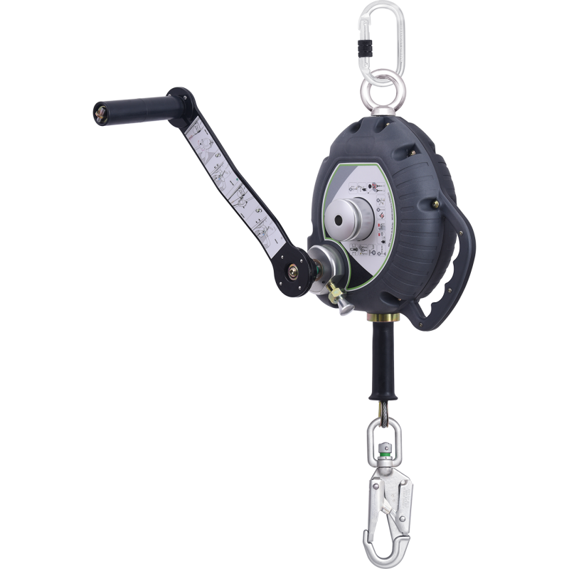 Anticaídas con rescatador cable 10 metros FA 20 401 10