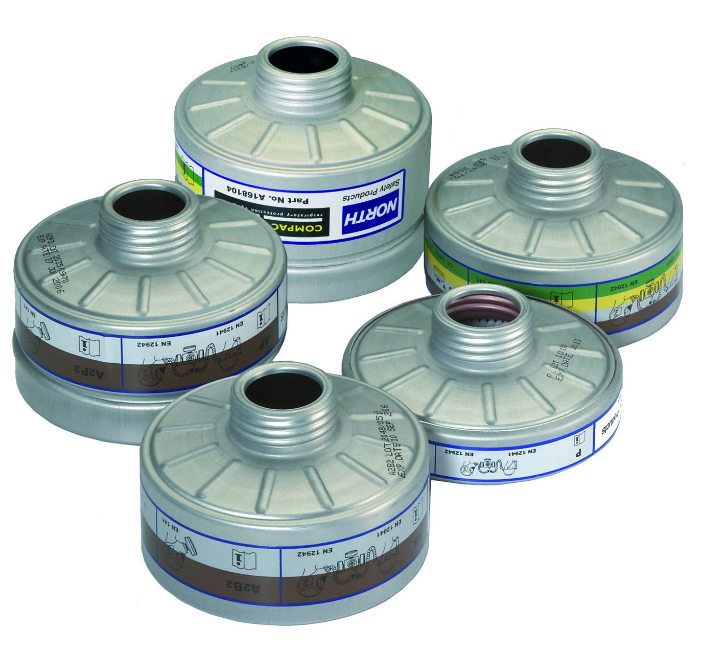 Filtro K2P3 contra Amoniaco, derivados y partículas (1 Ud)