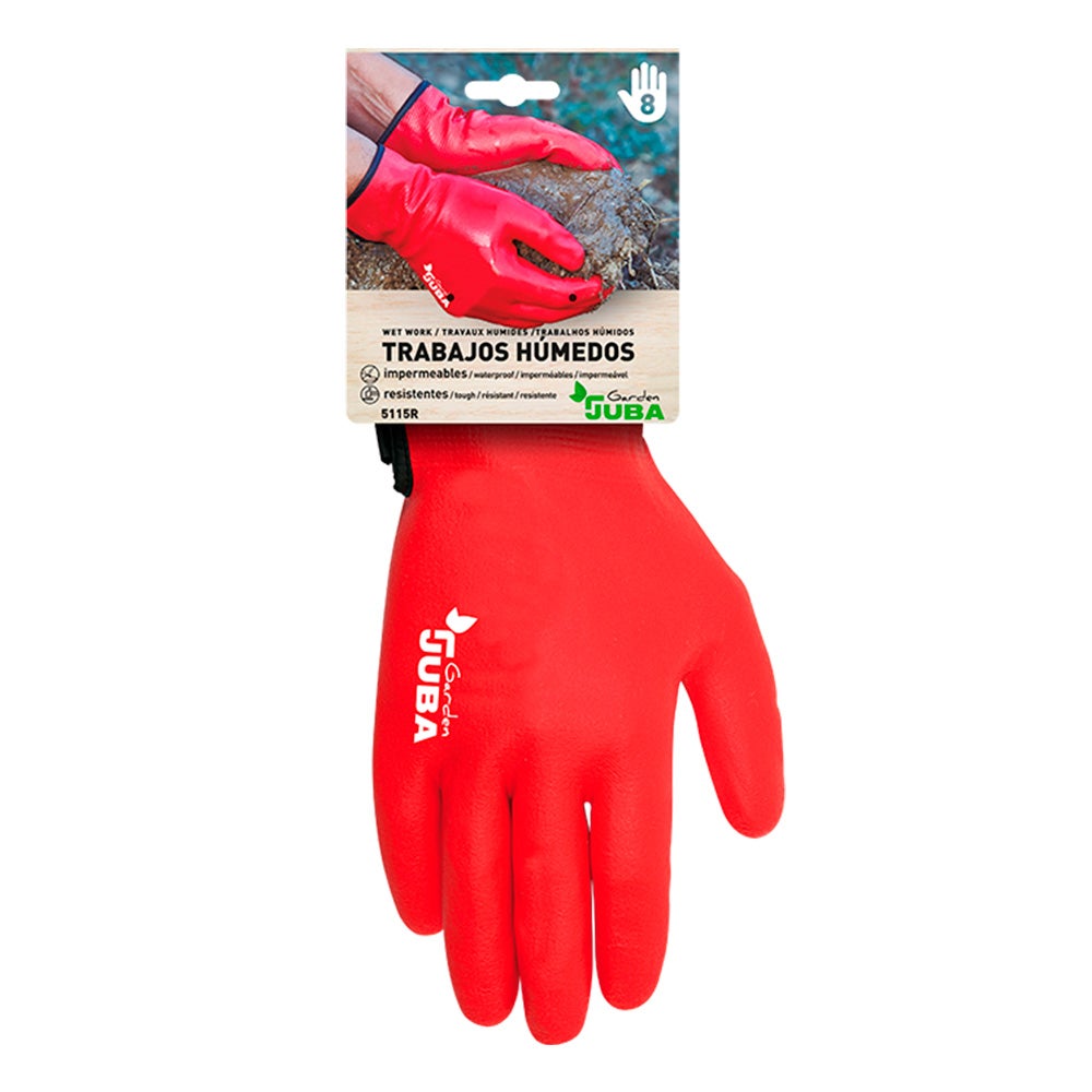 Guante Juba de nitrilo H5115R Garden (1 par)