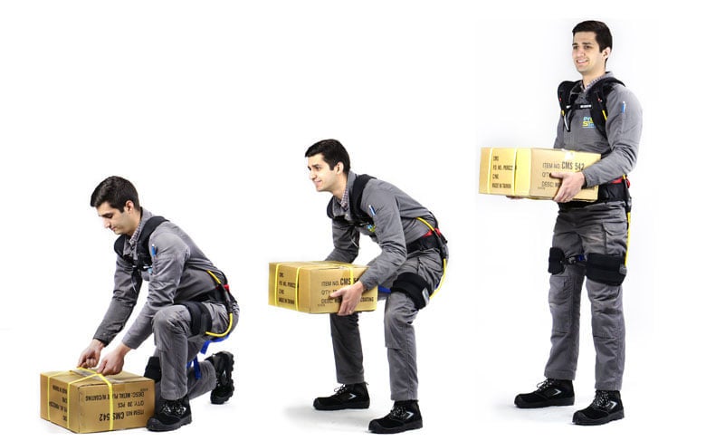 Exoesqueleto de protección para espalda HAPO