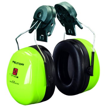 Protector auditivo Optime III Alta Visibilidad para casco
