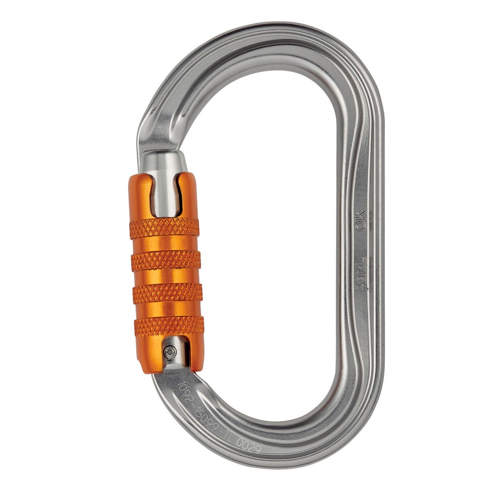 Mosquetón Oval ligero Petzl OK M33A BL