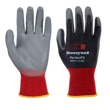 Guante Honeywell New Perfect fit 18g GY PU A1/A (10 pares)