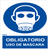 Señal Uso Obligatorio De Máscara A4