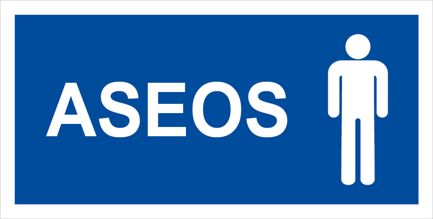 Señal Aseo Caballero