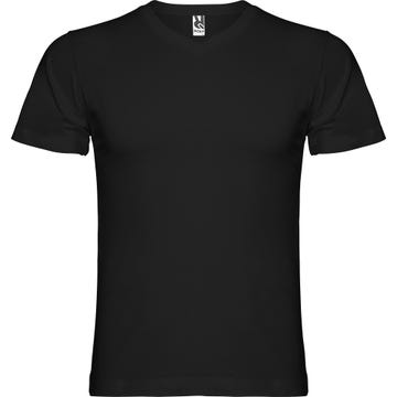 Camiseta Samoyedo negro hombre