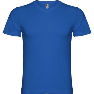 Camiseta Samoyedo azul royal hombre