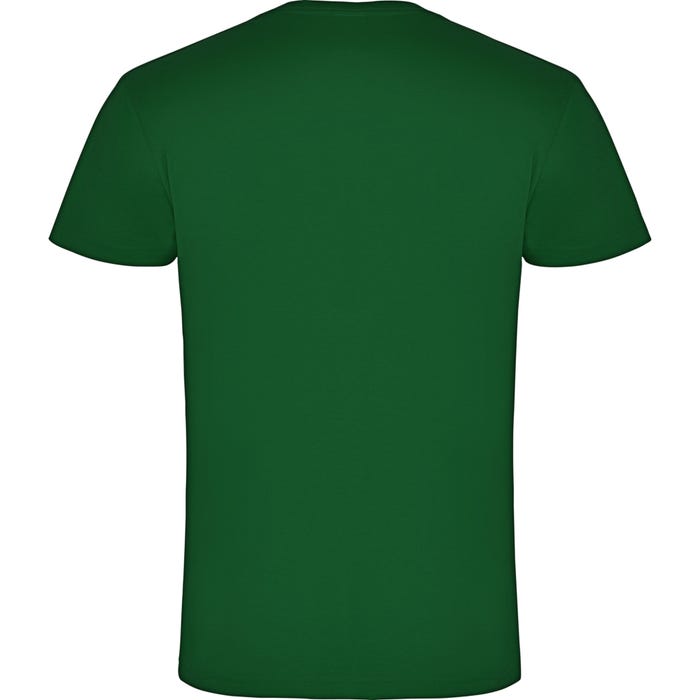 Camiseta Samoyedo verde botella hombre