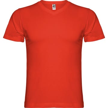 Camiseta Samoyedo rojo hombre