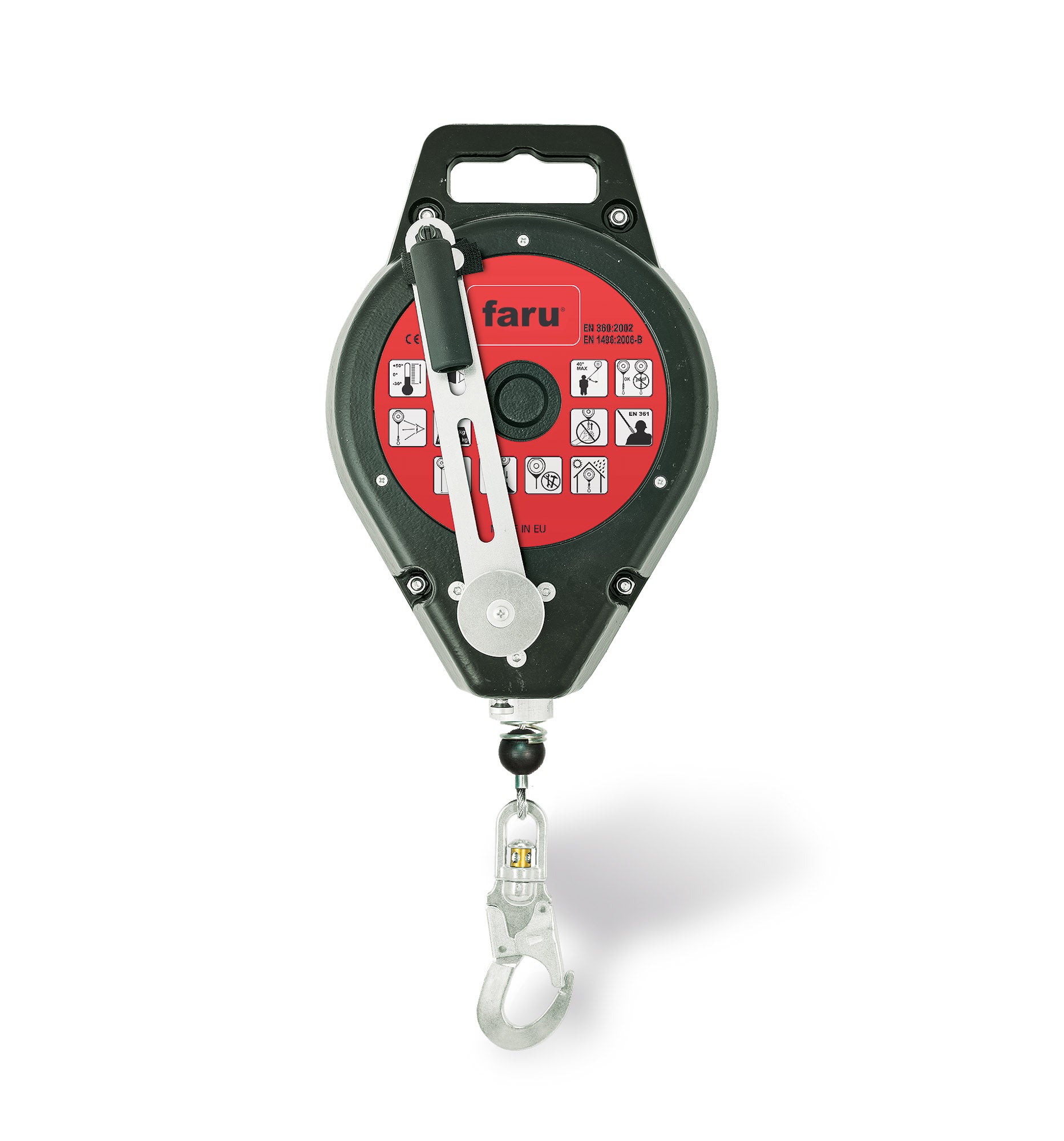 Retráctil anticaídas rescatador de 25 m 