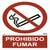 Señal Prohibido Fumar A4