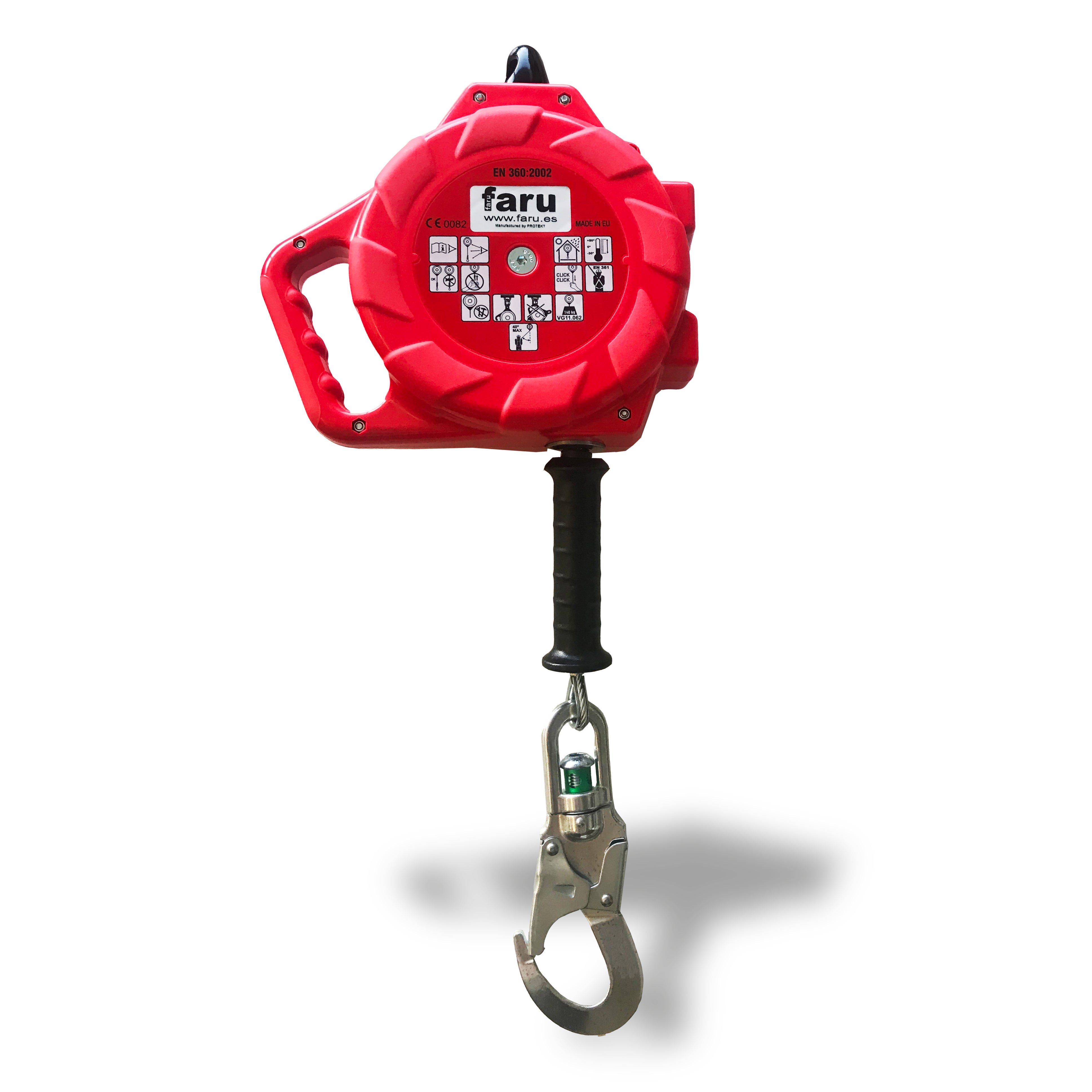 Retráctil cable 6-10-15 m