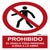 Señal Proh paso a toda persona ajena obra A4