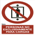 Señal Personas No Exclusivamente Cargas A4