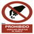 Señal Prohibido Arrojar Objetos Al Suelo A4