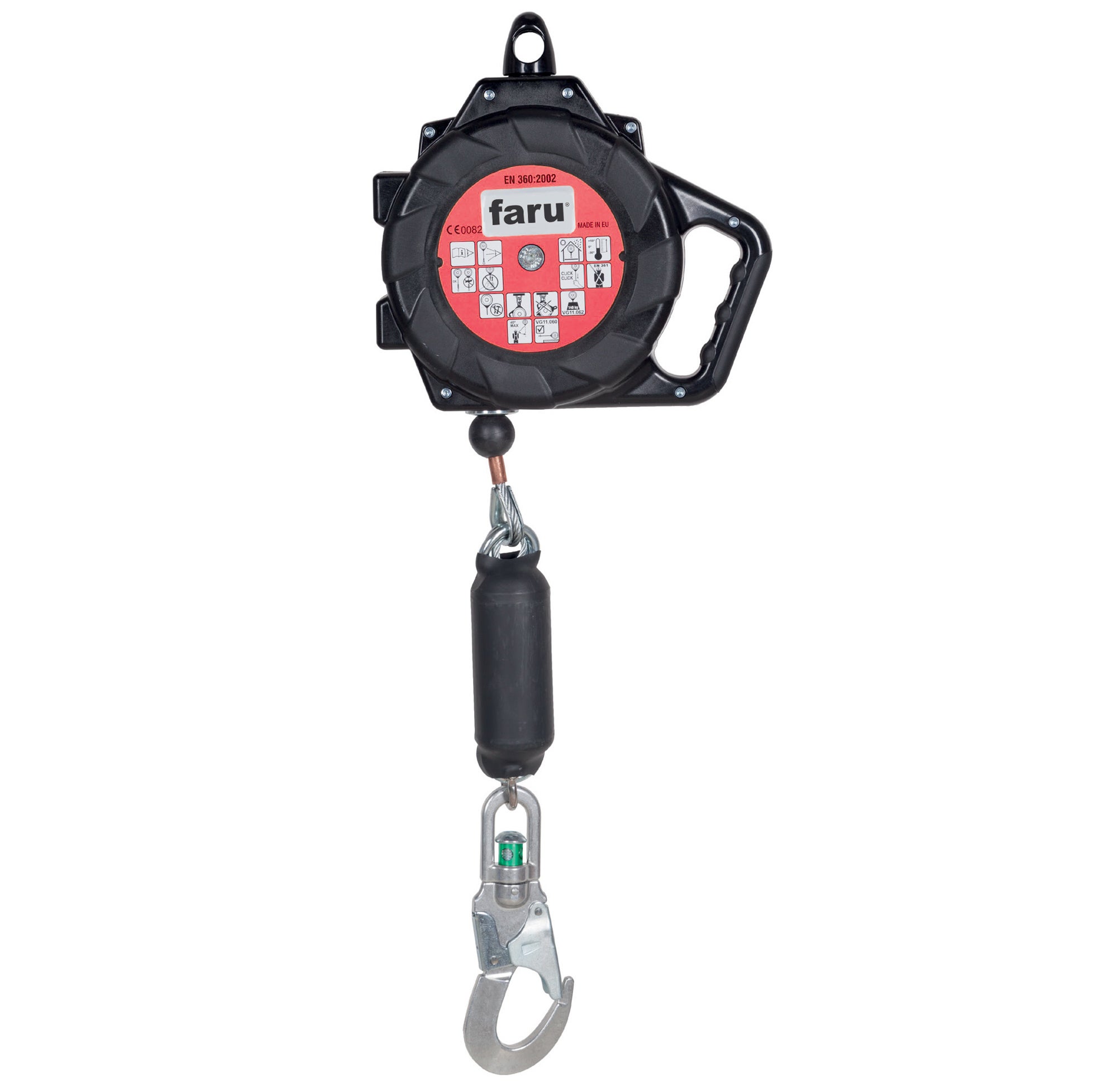 Retráctil cable 11 m (apto uso horizontal)