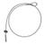 Cable 5mm con placa seal 0,6 m