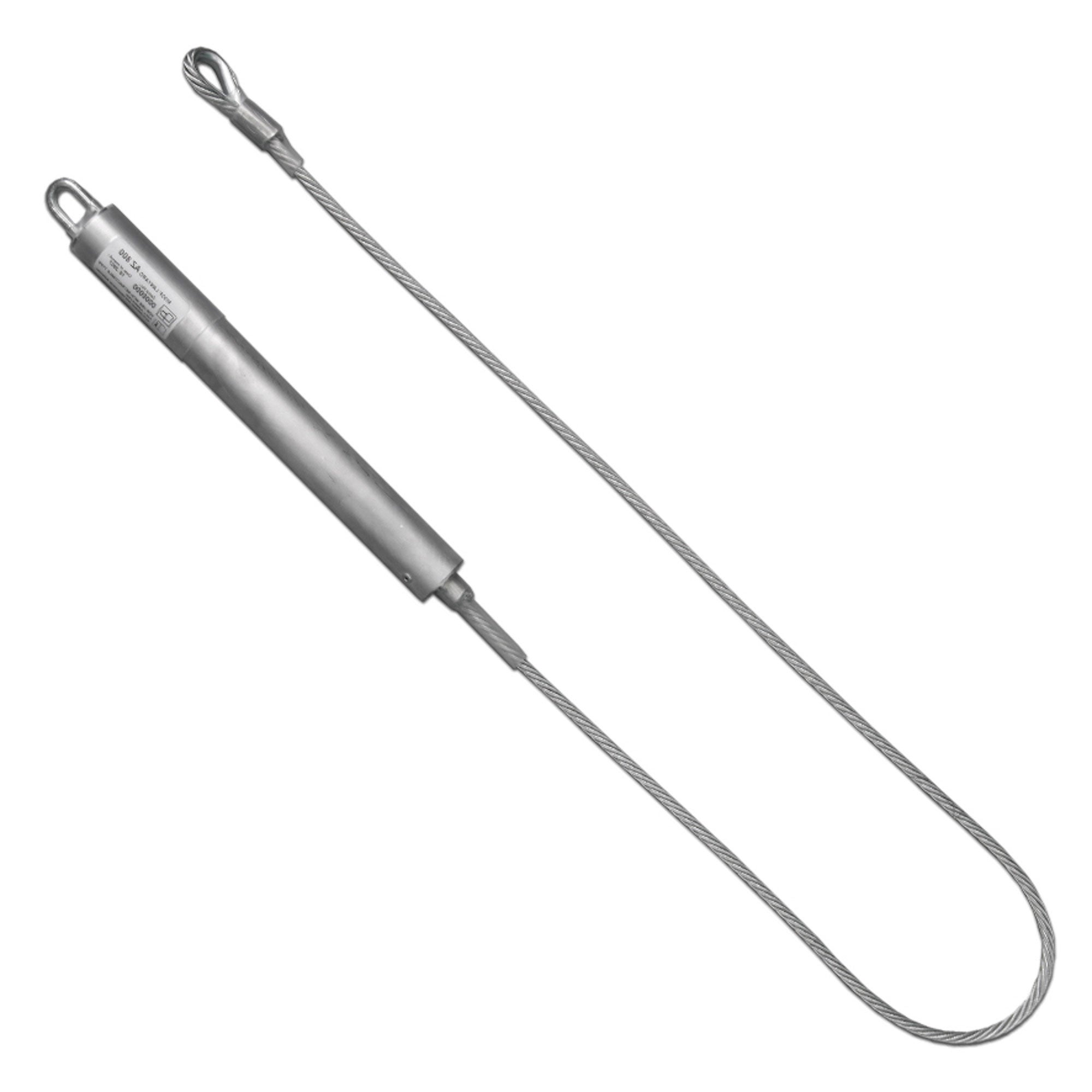 Extensor/absorbedor de energía para uso horizontal