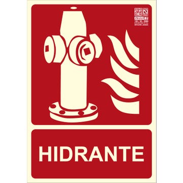 Señal Hidrante 29,7 X 21 Cm