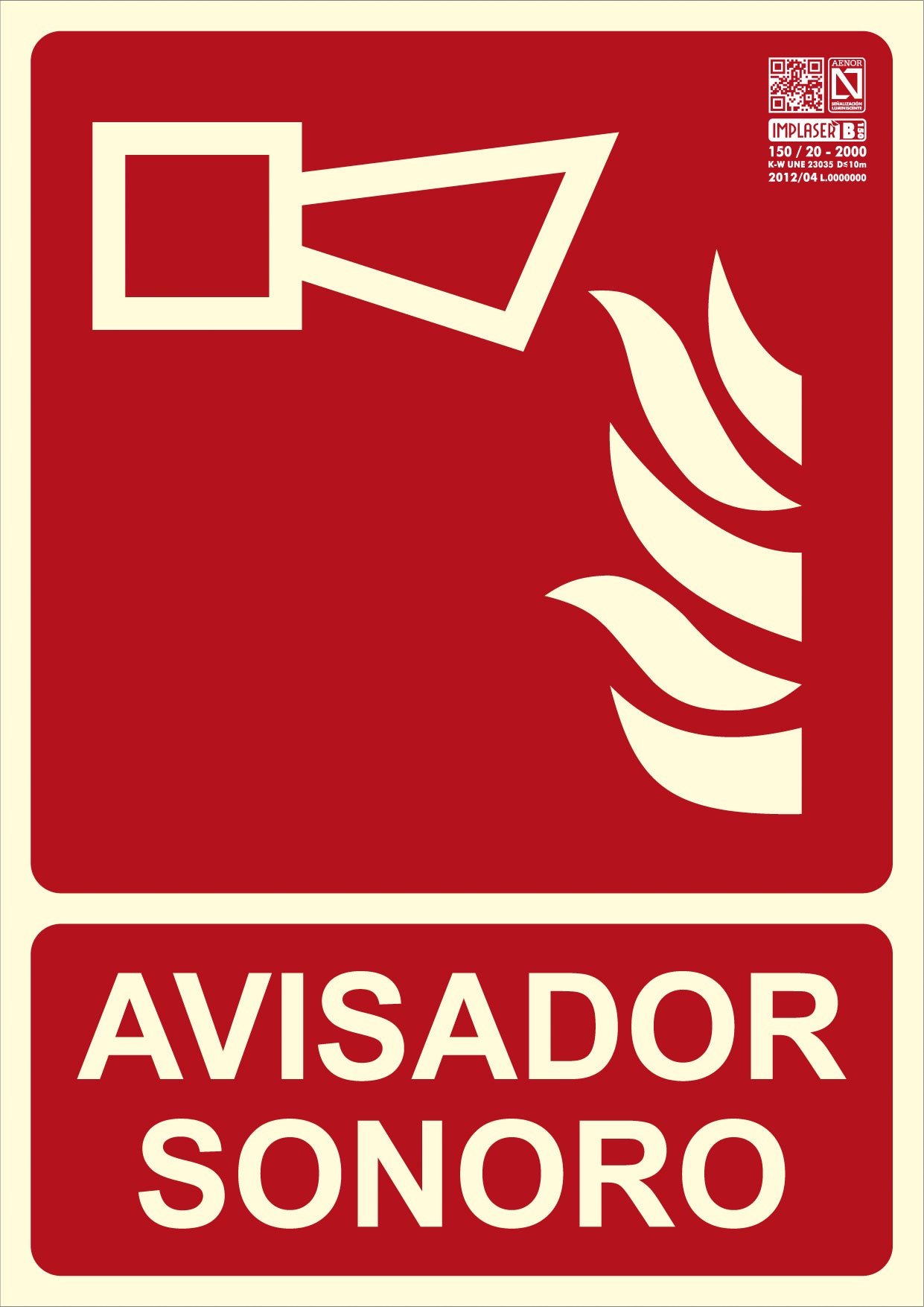 Avisador sonoro (A4)