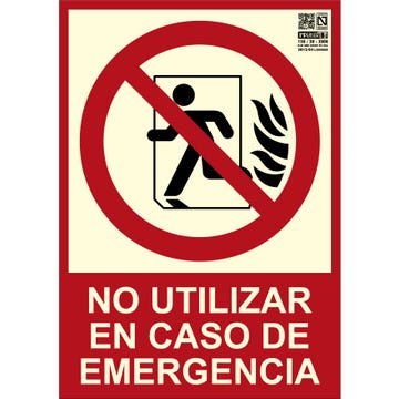 No usar en caso de emergencia (A4)