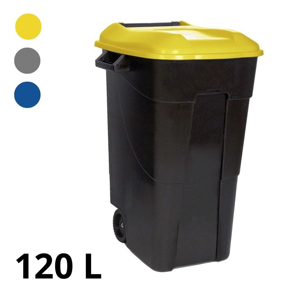 Contenedor residuos 120 l con ruedas