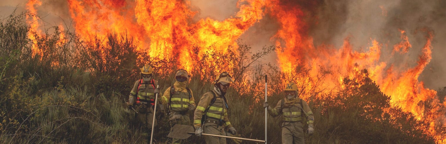 Epis para extinción de incendios