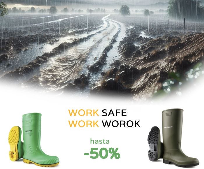 Botas de agua profesionales