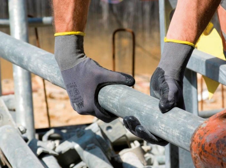 guantes para construcción